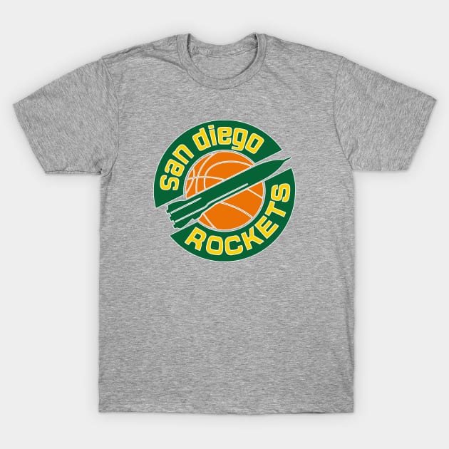 DEFUNCT - SAN DIEGO ROCKETS T-Shirt by LocalZonly